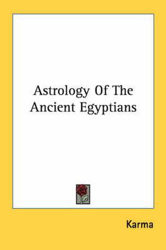 Cover image for Astrology of the Ancient Egyptians