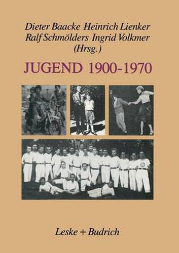 Cover image for Jugend 1900-1970: Zwischen Selbstverfugung Und Deutung