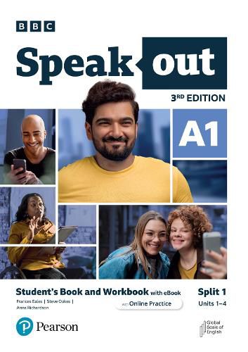 Cover image for Speakout 3ed A1 Student's Book and Workbook with eBook and Online Practice Split 1