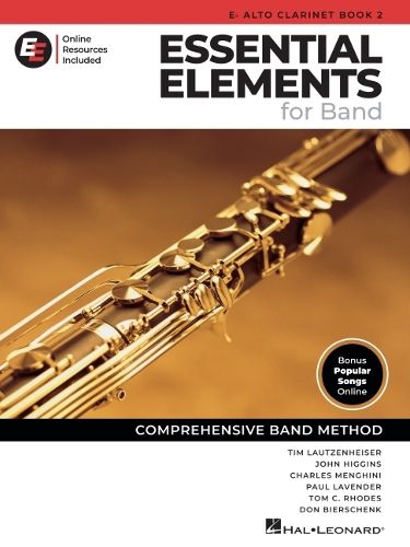 Cover image for Essential Elements for Band - Bb Alto Clar. Book 2