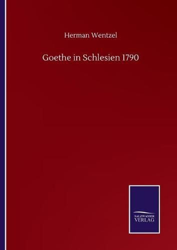Cover image for Goethe in Schlesien 1790