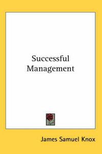 Cover image for Successful Management