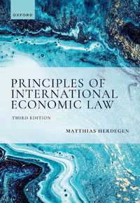 Cover image for Principles of International Economic Law, 3e