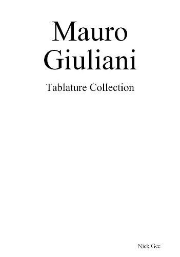 Cover image for Mauro Giuliani