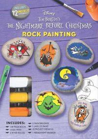 Cover image for Disney Tim Burton's the Nightmare Before Christmas Rock Painting