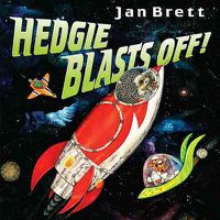 Cover image for Hedgie Blasts Off!