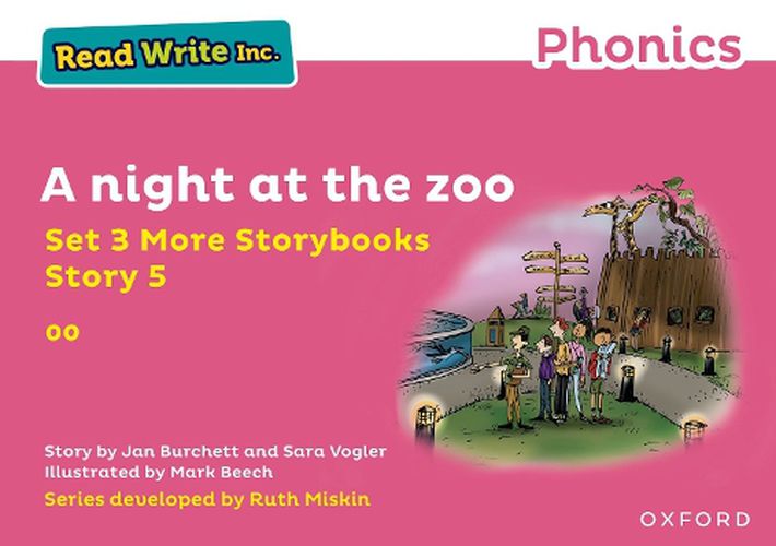 Read Write Inc Phonics: Pink Set 3 More Storybook 5 A night at the zoo