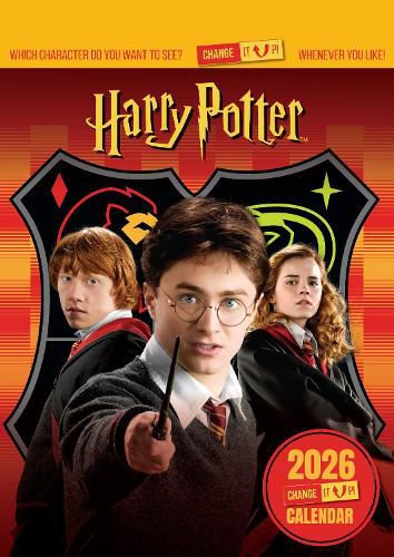 Cover image for HARRY POTTER 2026 A3 CHANGE IT UP CALENDAR
