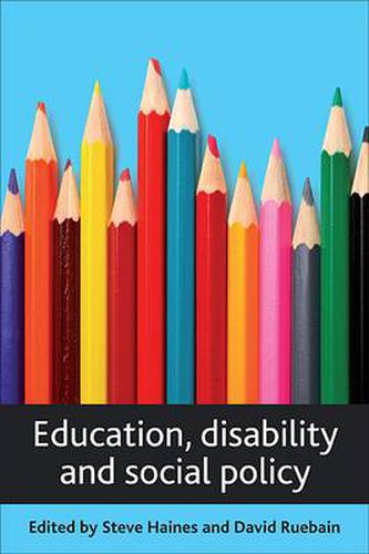 Cover image for Education, disability and social policy