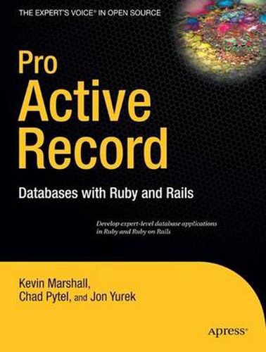 Cover image for Pro Active Record: Databases with Ruby and Rails