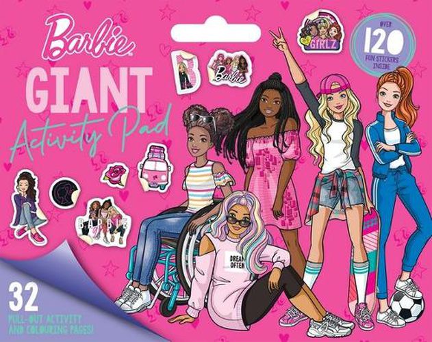 Cover image for Barbie: Giant Activity Pad (Mattel)