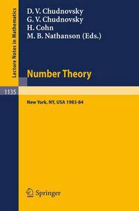 Cover image for Number Theory: A Seminar held at the Graduate School and University Center of the City University of New York 1983-84