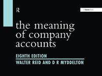 Cover image for The Meaning of Company Accounts