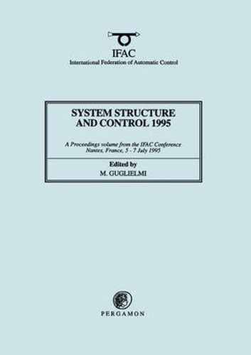 Cover image for System Structure and Control 1995