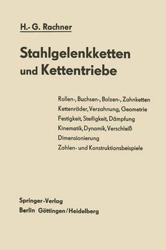 Cover image for Stahlgelenkketten und Kettentriebe