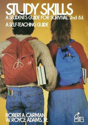 Cover image for Study Skills: A Student's Guide for Survival