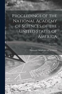 Cover image for Proceedings of the National Academy of Sciences of the United States of America; v.7 (1921)