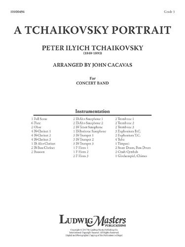 Cover image for A Tchaikovsky Portrait