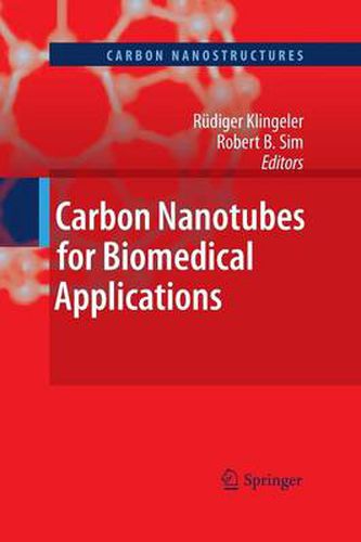 Cover image for Carbon Nanotubes for Biomedical Applications