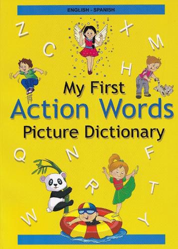 Cover image for English-Spanish- My First Action Words Picture Dictionary 2022