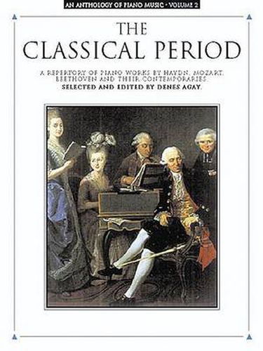 Cover image for Anthology Of Piano Music Vol. 2: Classical Period