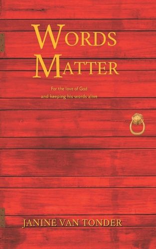 Cover image for words matter