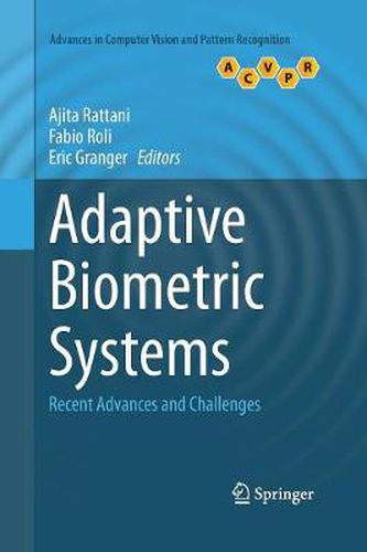 Cover image for Adaptive Biometric Systems: Recent Advances and Challenges