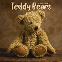 Cover image for Teddy Bears Calendar 2025 Square Wall Calendar - 16 Month