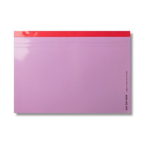 Cover image for Any Day Now - Any Day Desk Pad - A4 - Weekly - Pink and Watermelon