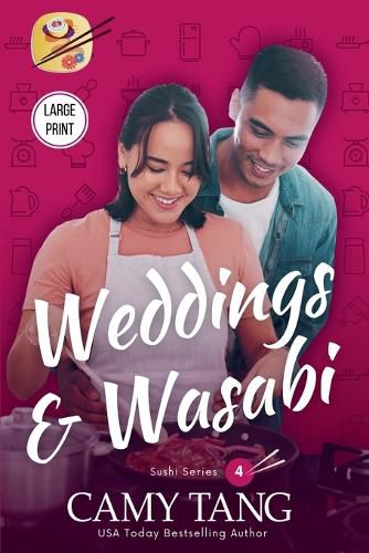 Cover image for Weddings and Wasabi (Large Print)
