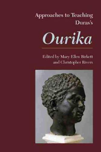 Cover image for Approaches to Teaching Duras's Ourika