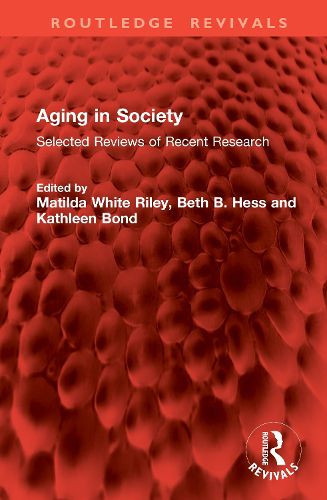 Cover image for Aging in Society