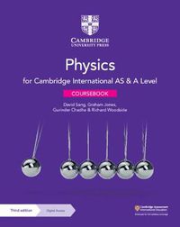 Cover image for Cambridge International AS & A Level Physics Coursebook with Digital Access (2 Years) 3ed