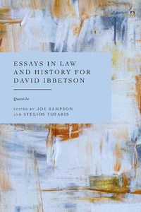 Cover image for Essays in Law and History for David Ibbetson