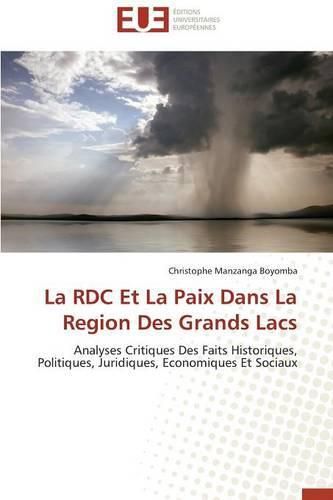 Cover image for La Rdc Et La Paix Dans La Region Des Grands Lacs