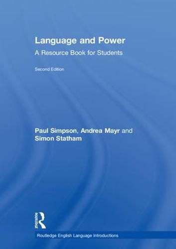 Cover image for Language and Power: A Resource Book for Students