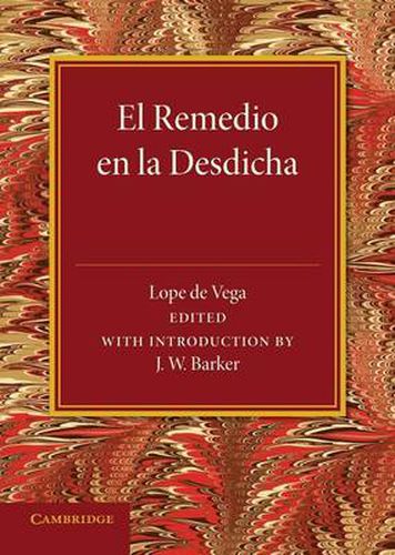 Cover image for El remedio en la desdicha