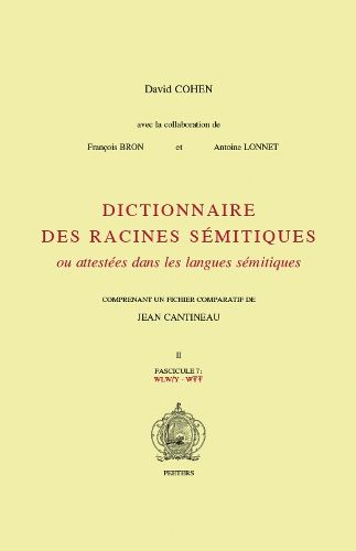 Cover image for Dictionnaire Des Racines Semitiques Ou Attestees Dans Les Langues Semitiques, Fasc. 7