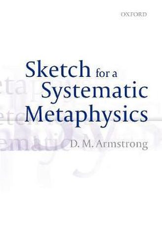 Cover image for Sketch for a Systematic Metaphysics