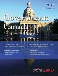 Cover image for Government Canada, 2018