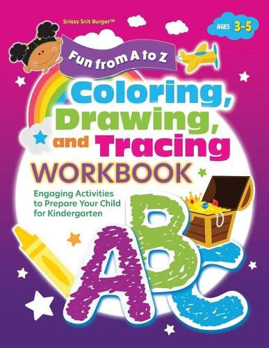 Cover image for Fun from A to Z: Coloring, Drawing, and Tracing Workbook