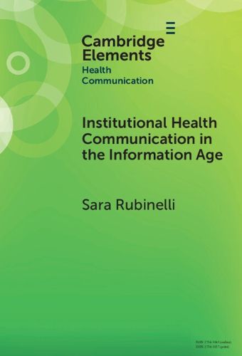 Cover image for Institutional Health Communication in the Information Age