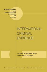 Cover image for International Criminal Evidence