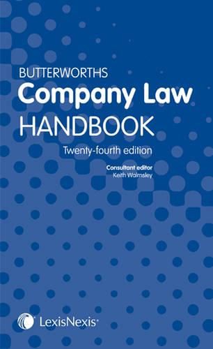 Cover image for Butterworths Company Law Handbook