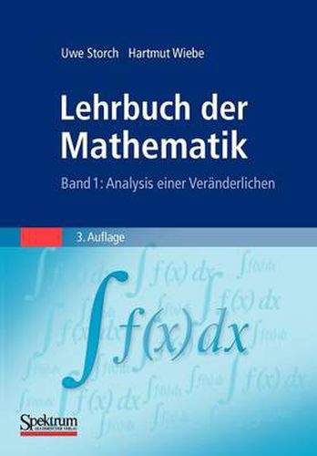 Lehrbuch der Mathematik, Band 1: Analysis einer Veranderlichen