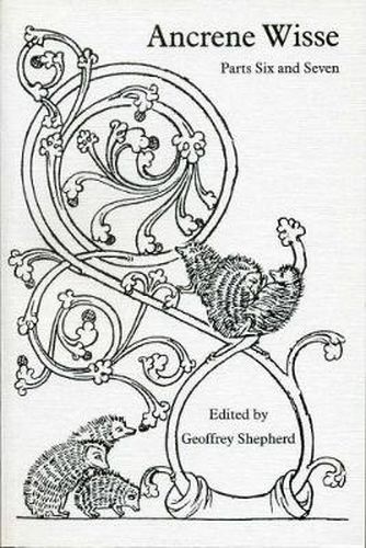Cover image for Ancrene Wisse: Parts Six and Seven