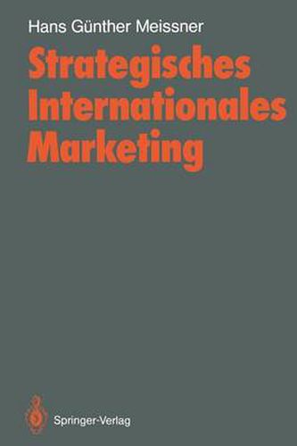 Cover image for Strategisches Internationales Marketing