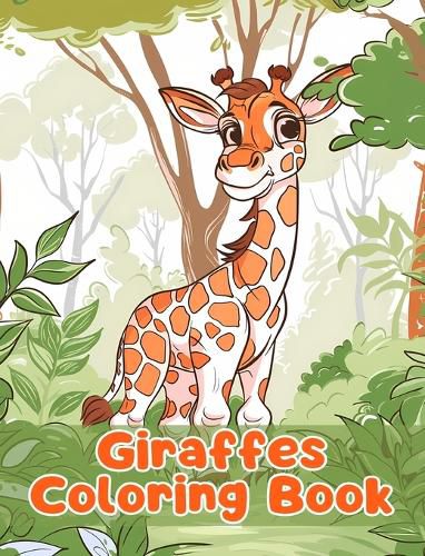 Cover image for Giraffes Coloring Book