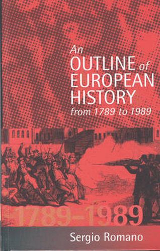 Cover image for An Outline of European History From 1789 to 1989