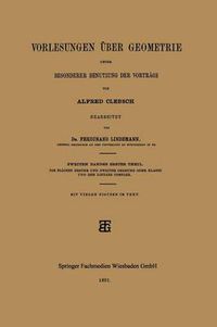 Cover image for Vorlesungen UEber Geometrie Unter Besonderer Benutzung Der Vortrage